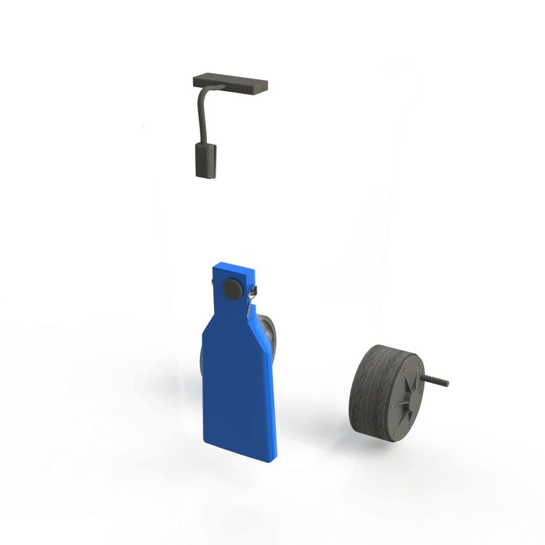 Wind-resistant Recycling Bin