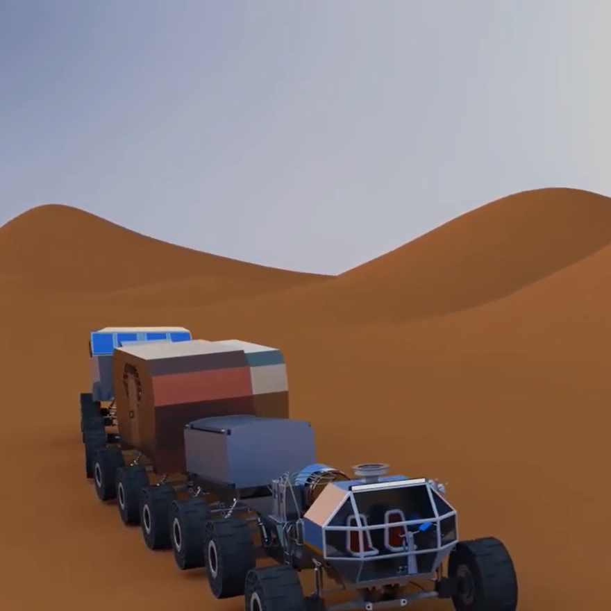 SolidWorks Mars Rover